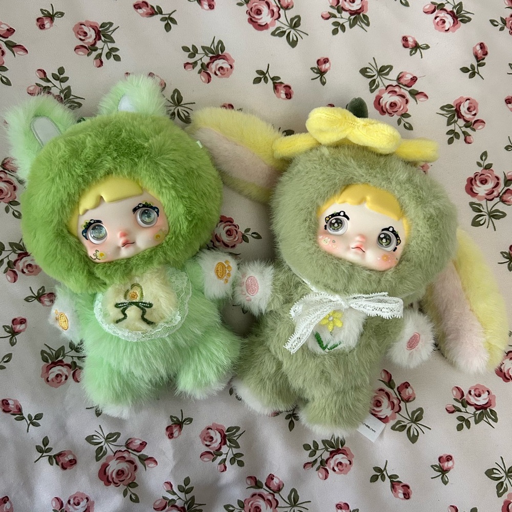 Nommi Plushies Keychain Chamomile and avocado for TWO!